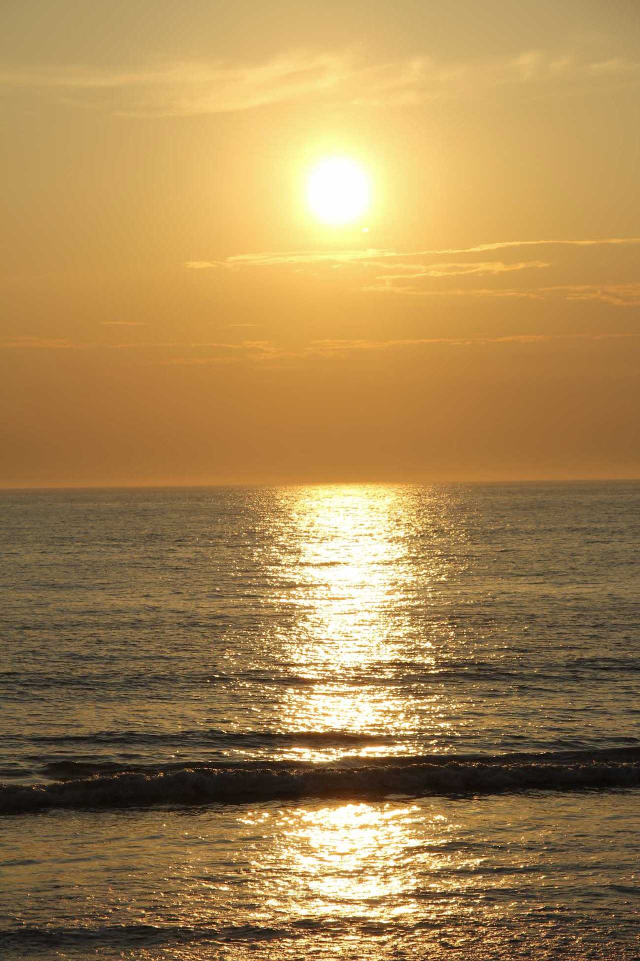 Sonnenuntergang Nordsee