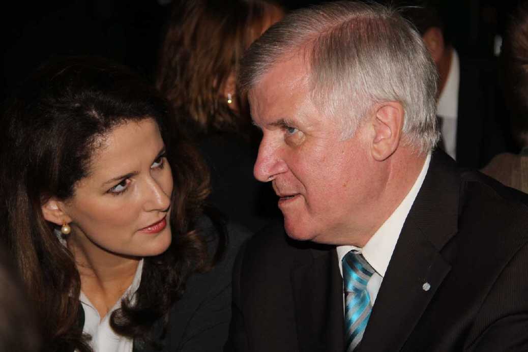 Michaela Kaniber und Horst Seehofer